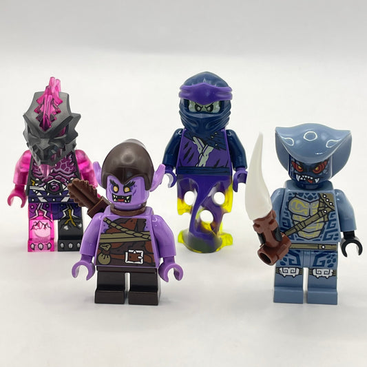 LEGO Play Pack, Ninjago, Minifigure, (Pack of 4)