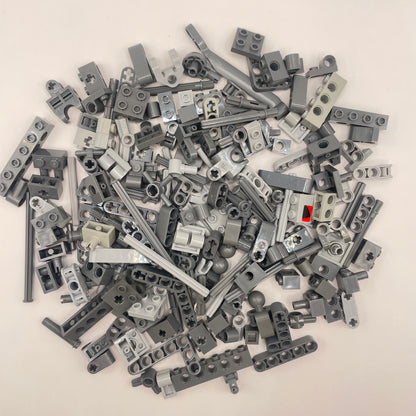 LEGO Medium Technic, Mixed Grey, Approx. 140g
