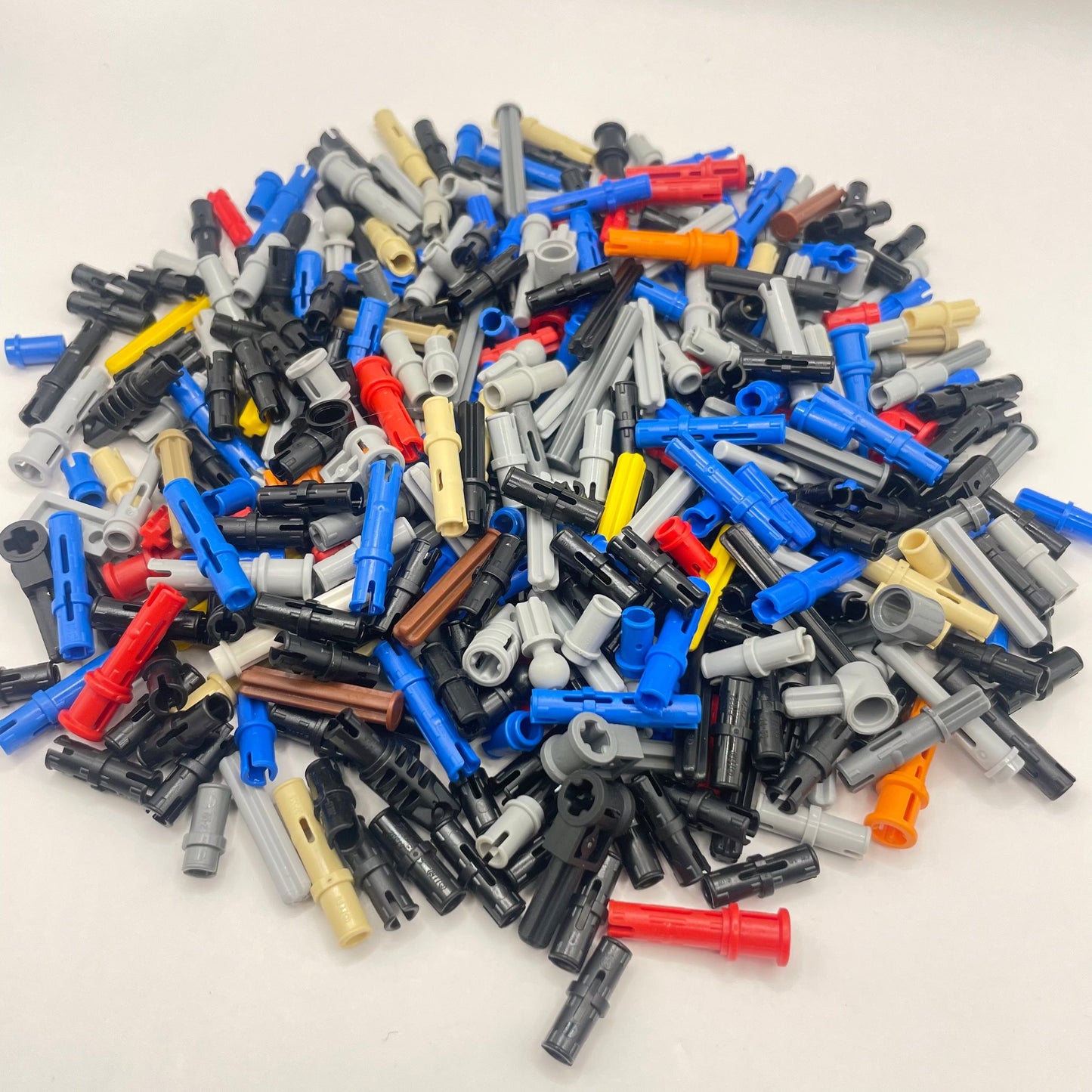 LEGO Pins and Axles, Mixed Colours, Technic, Approx. 100g