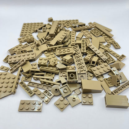 LEGO Dark Tan, Mixed Bricks, Approx. 110g