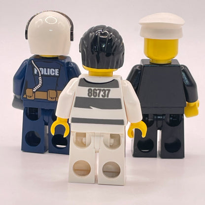 LEGO Cops and Robber, City, Minifigures (Pack of 3)