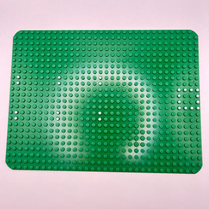 LEGO Baseplate with Dots, Green, 24x32, Vintage 1973 (1 Piece)