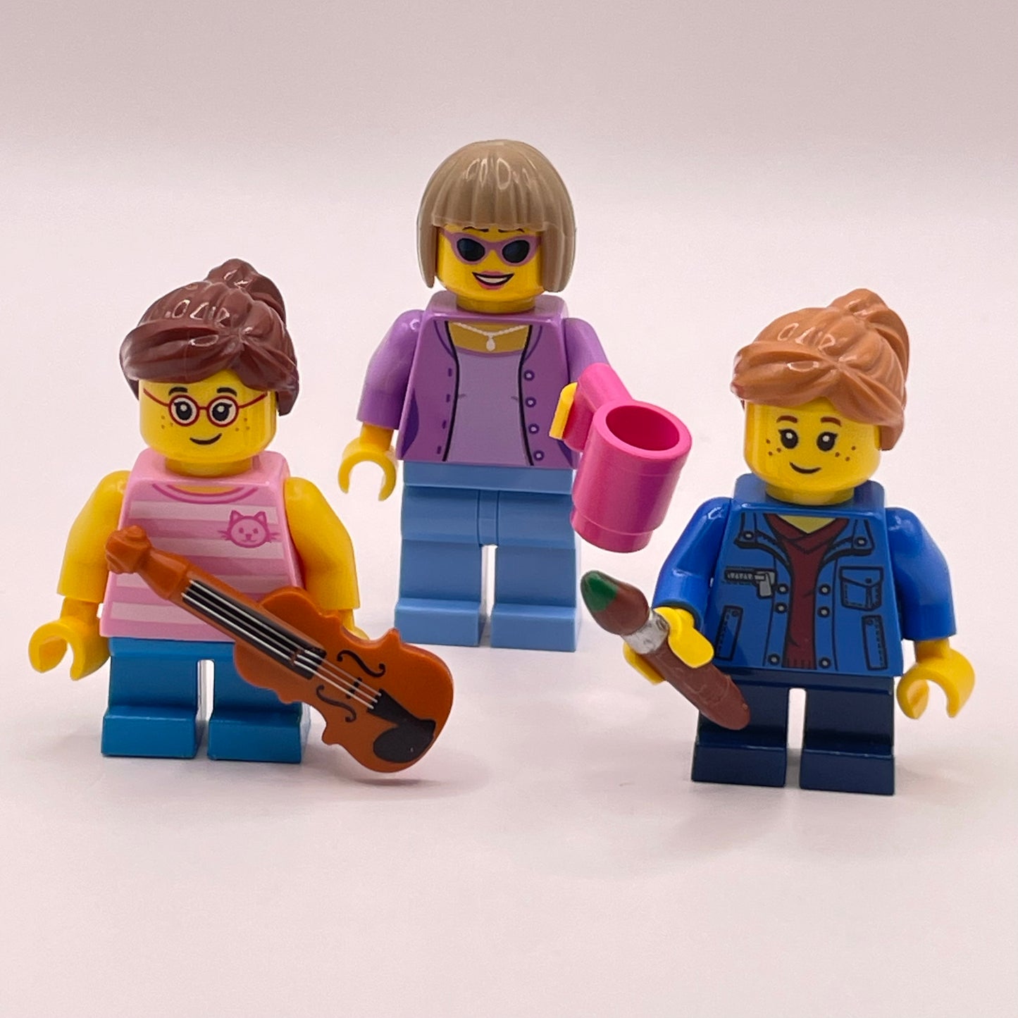 LEGO City Mum and Daughters, Minifigures, Set of 3