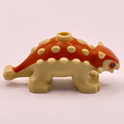 LEGO Baby Ankylosaurus, Dark Orange, Dinosaur