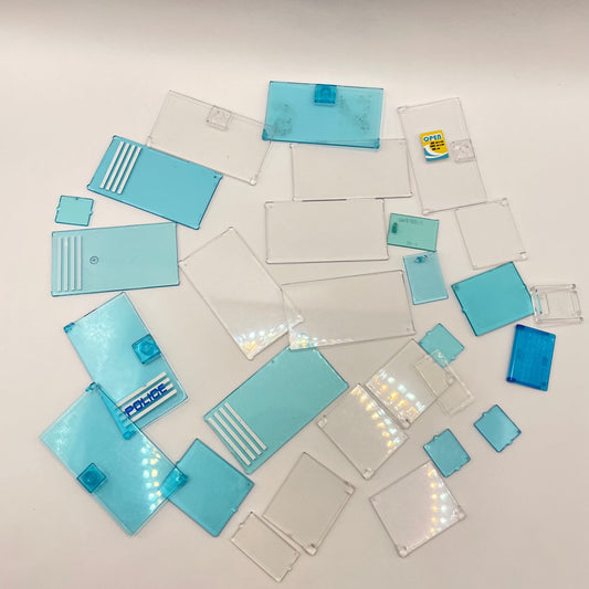 LEGO Transparent, Window and Door Inserts, Building (30 Pieces)
