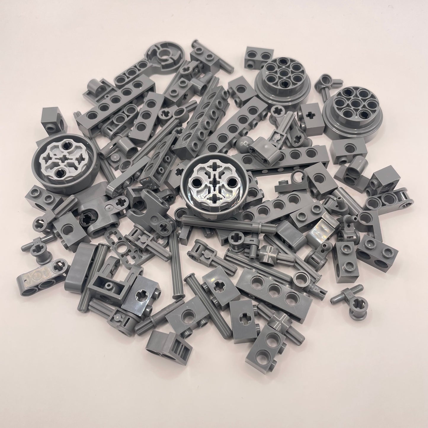 LEGO Technic, Mixed, Dark Bluish Grey, approx. 90g