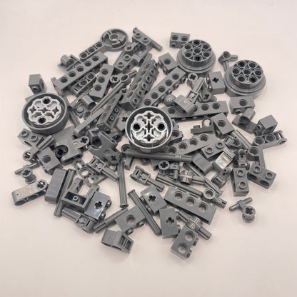 LEGO Technic, Mixed, Dark Bluish Grey, approx. 90g