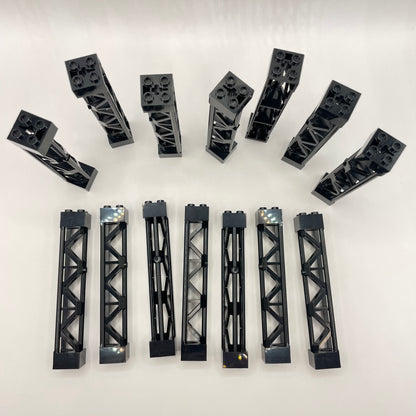 LEGO Support Girder Type 2, Black, Building, 14 Pieces