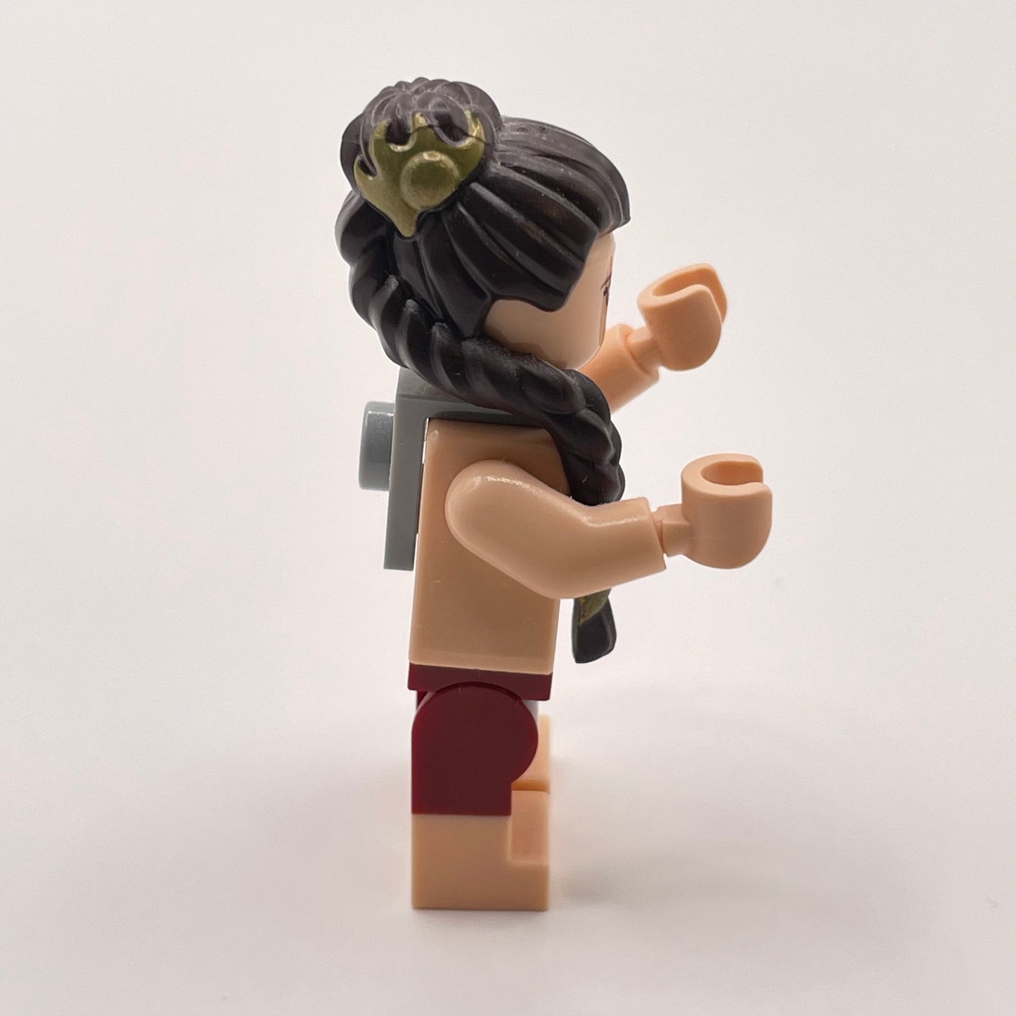 LEGO Princess Leia, Dark Brown Braid, Star Wars, Minifigure (sw1389)