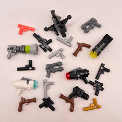LEGO Guns and Shooters, Minifigure Accessories, 20 Pieces