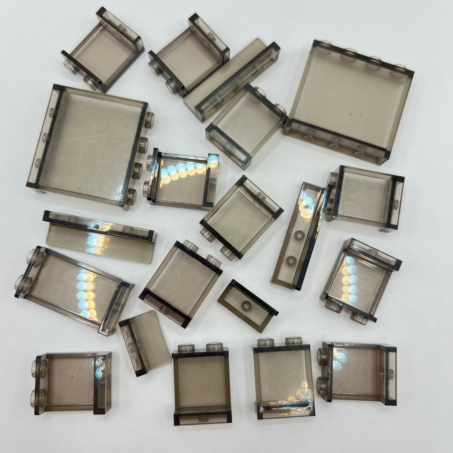 LEGO Transparent Brown, Panels, (20 Pieces)