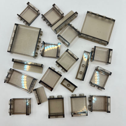 LEGO Transparent Brown, Panels, (20 Pieces)