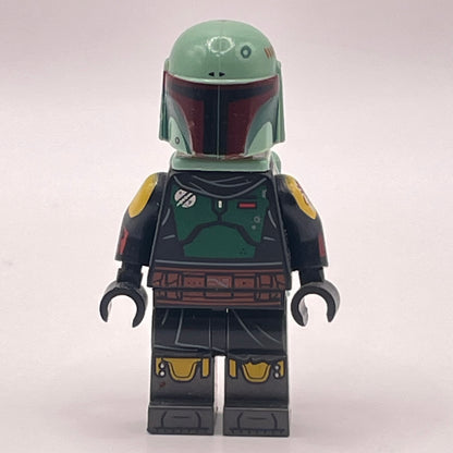 LEGO Boba Fett - Repainted Beskar Armor, Jet Pack, Star Wars Minifigure (sw1245) - marked