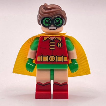 LEGO Robin - Green Glasses, Frown, Super Heroes, Minifigure (sh0341)