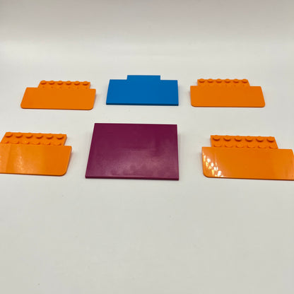 LEGO Ramps, Mixed Colours, 6 Pieces