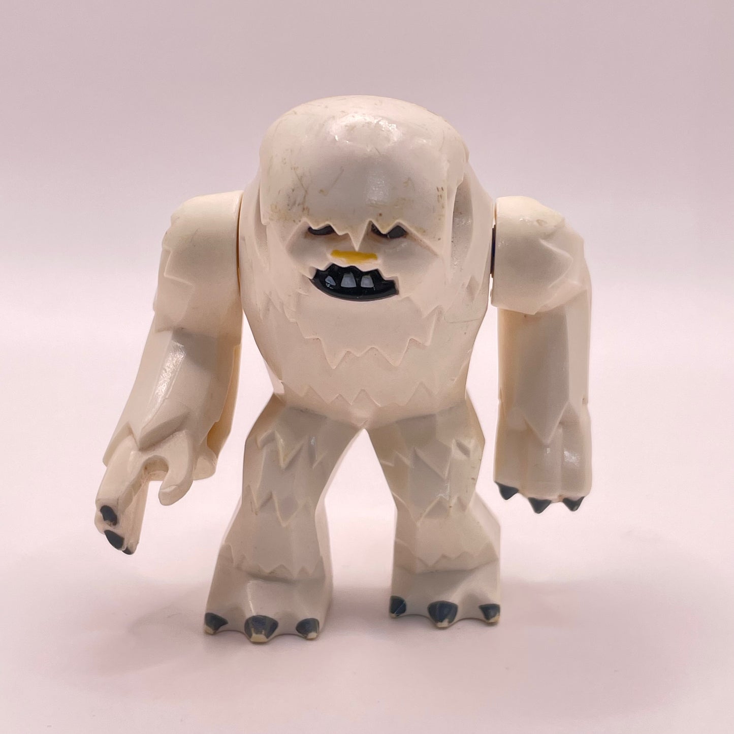 LEGO Wampa, Star Wars, Minifigure, (wampa) heavy marks, no horns