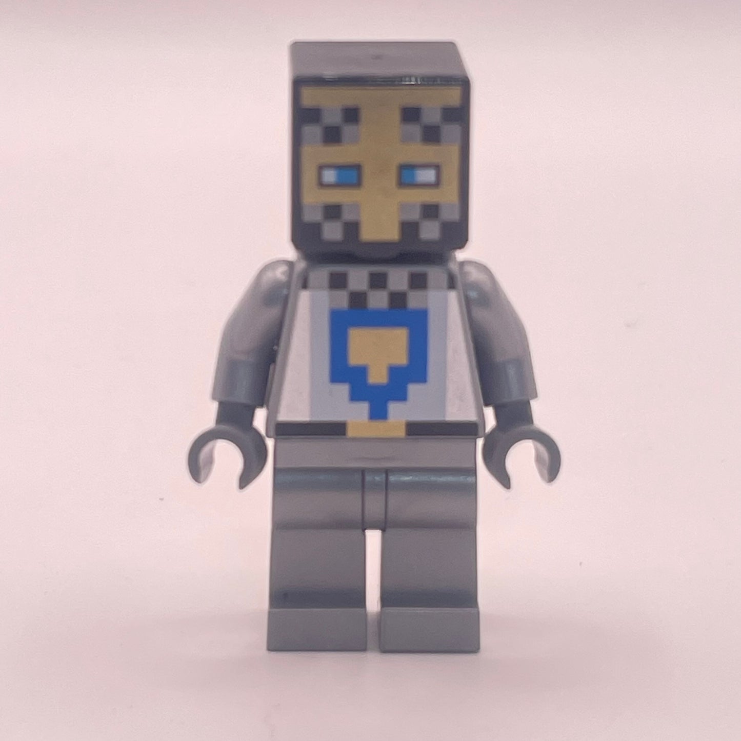 LEGO Knight - Black Head, Minecraft, Minifigure, (min080)