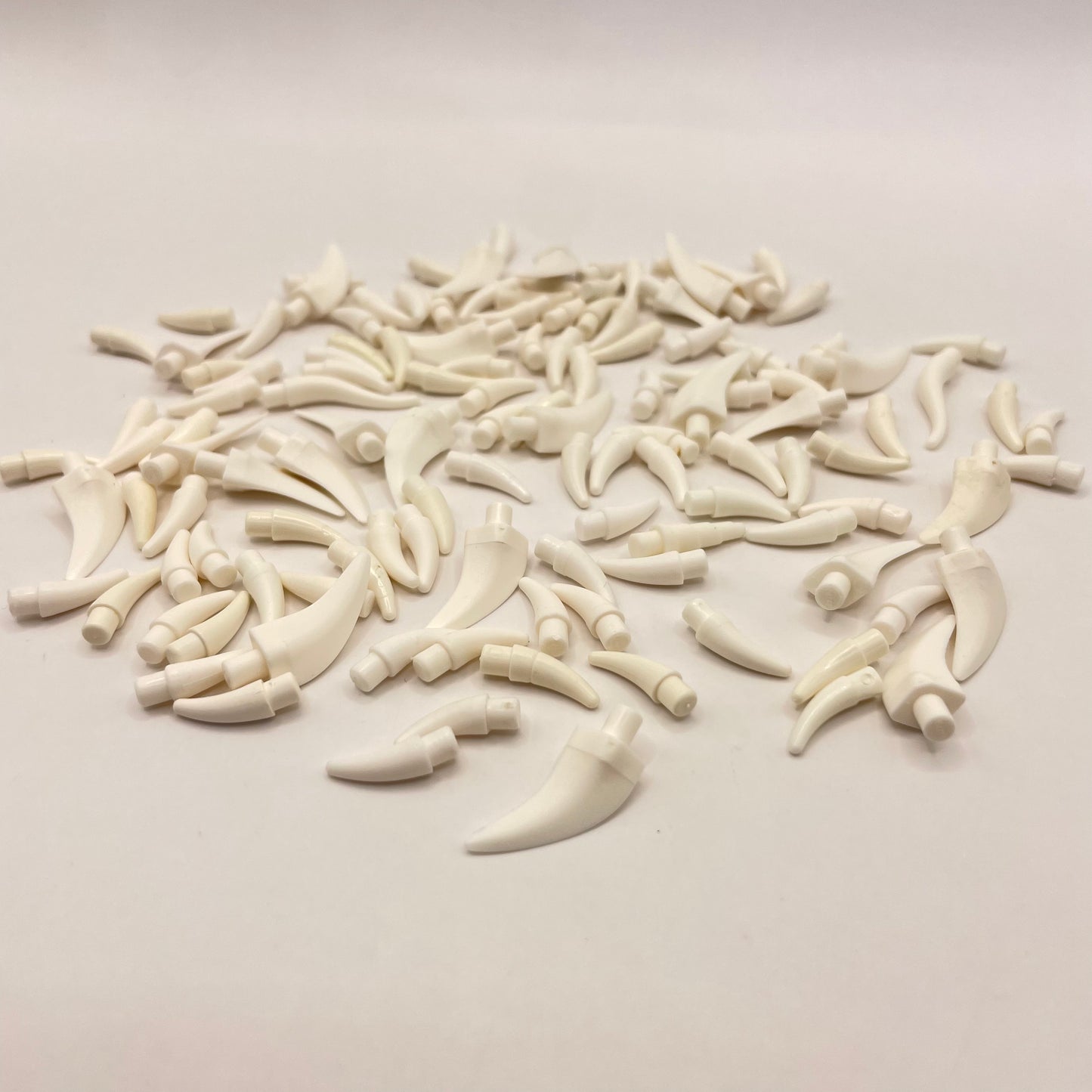 LEGO Horns and Spikes, White, 120 Pieces