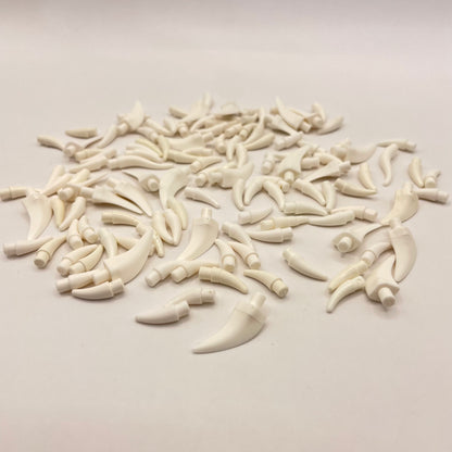 LEGO Horns and Spikes, White, 120 Pieces