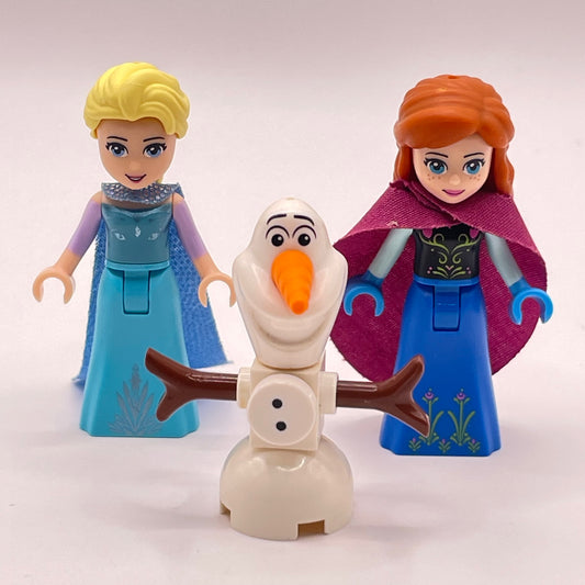 LEGO Anna, Elsa and Olaf, Disney, Minidoll (mix and match)