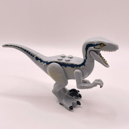 LEGO Velociraptor, Light Bluish Grey, Dinosaur (raptor14)