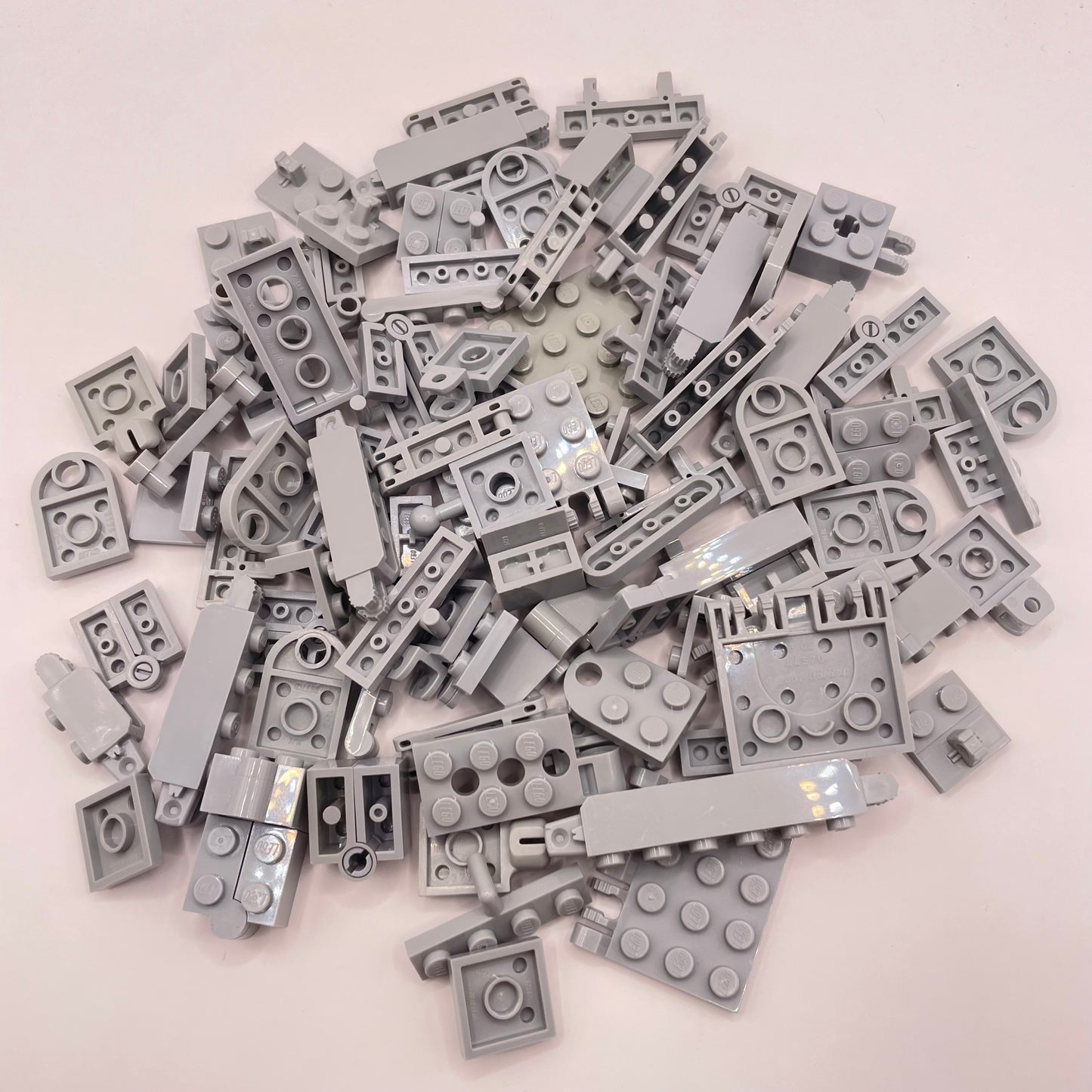 LEGO Flexible Connections, SNOT, Light Bluish Grey, Approx.95g