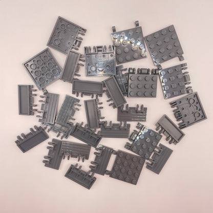LEGO Flaps, SNOT, Dark, Bluish Grey, Approx.45g
