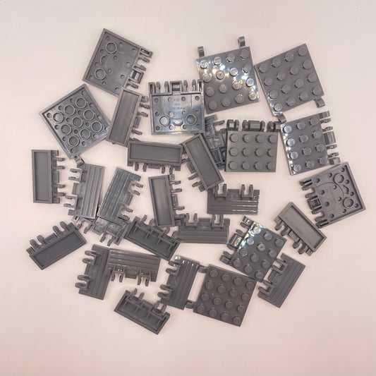 LEGO Flaps, SNOT, Dark, Bluish Grey, Approx.45g