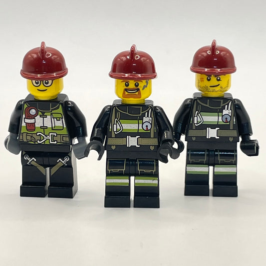 LEGO Fire Fighters, City, Minifigures (pack of 3)