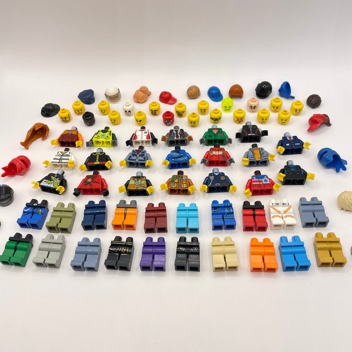 LEGO Build a Minifigure, Mix and Match City Figures, Set of 20