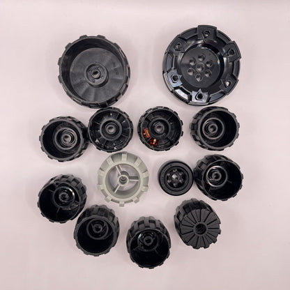 LEGO Hard Wheels, Mixed Colours, Vehicle Pieces, Approx. 140g