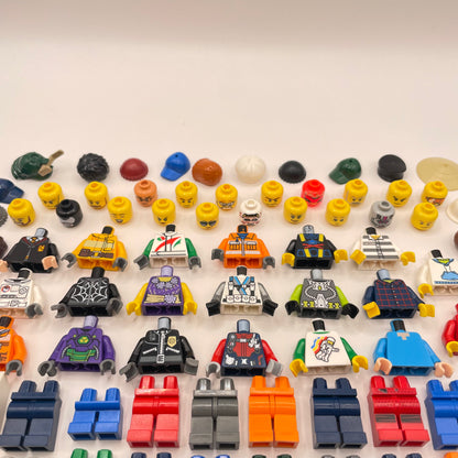 LEGO Build a Minifigure, Mix and Match City Figures, Set of 20