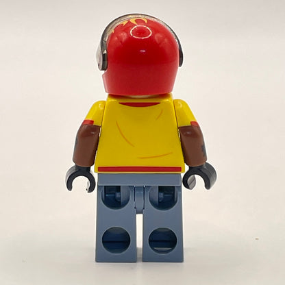 LEGO Scarecrow Pizza Delivery Man, Super Heroes, Minifigure (sh0332)