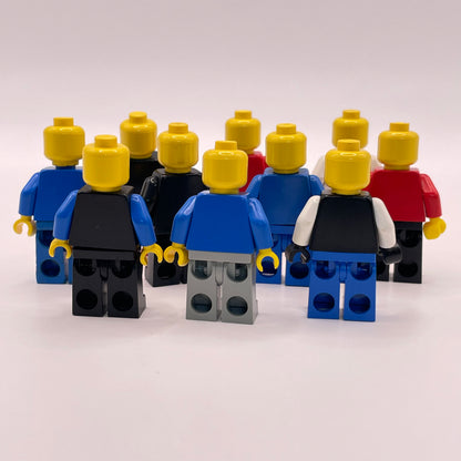 LEGO City, Vintage, Minifigure (10 Pack) no headgear