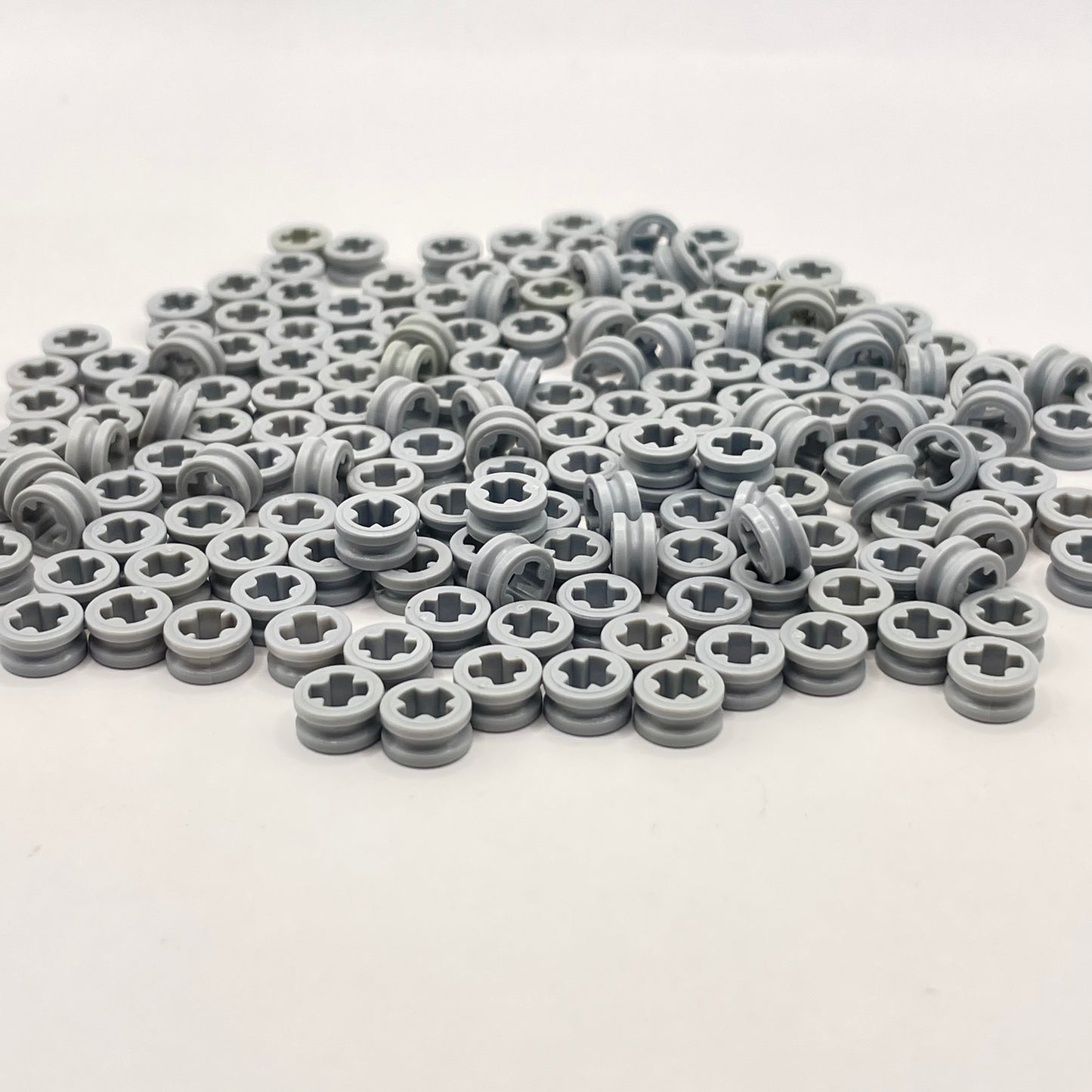 LEGO Half Bush Smooth, Light Bluish Grey, Technic, 170 Pieces