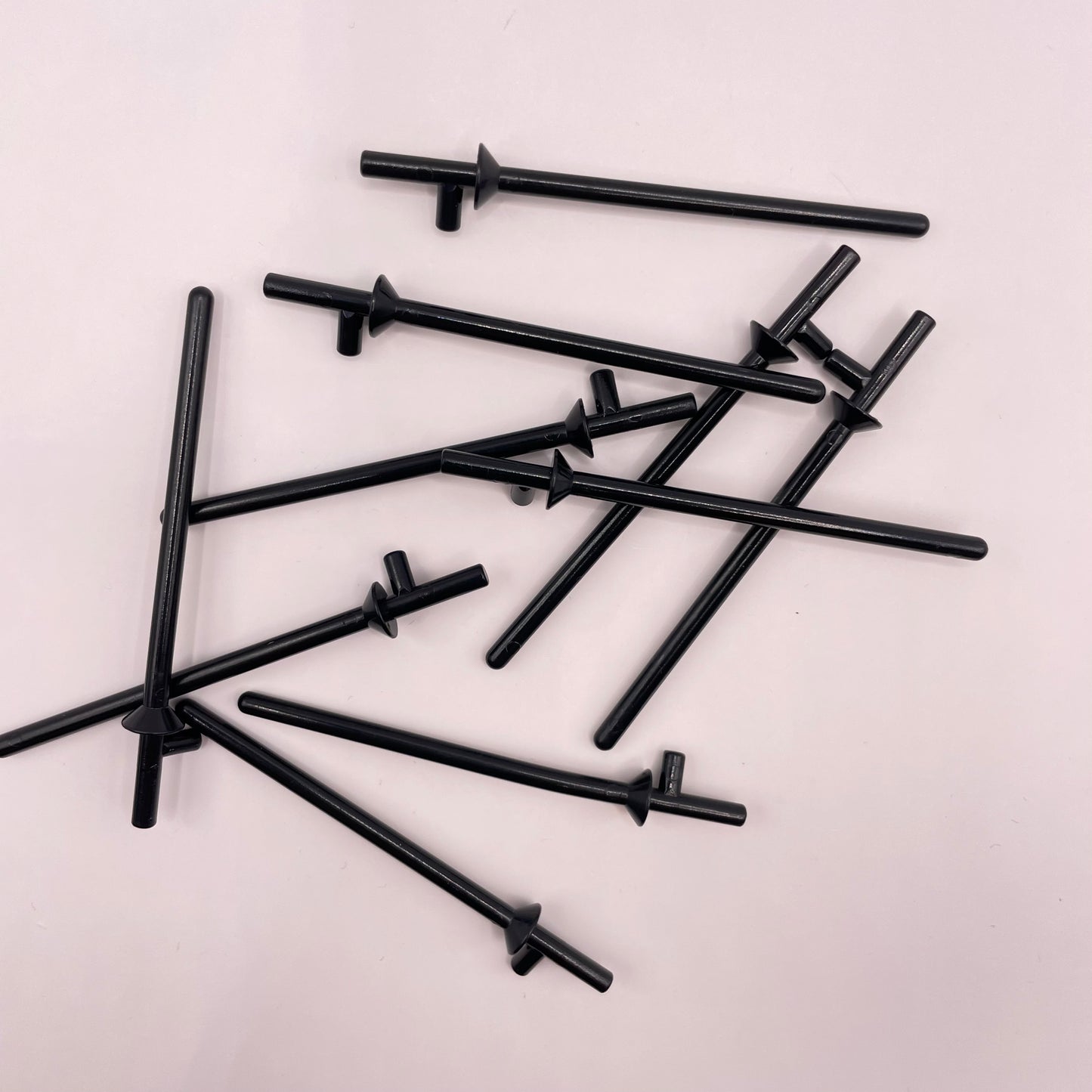LEGO Lance, Black, Castle, Minifigure (10 Pieces)