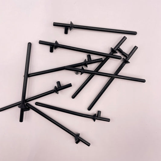 LEGO Lance, Black, Castle, Minifigure (10 Pieces)