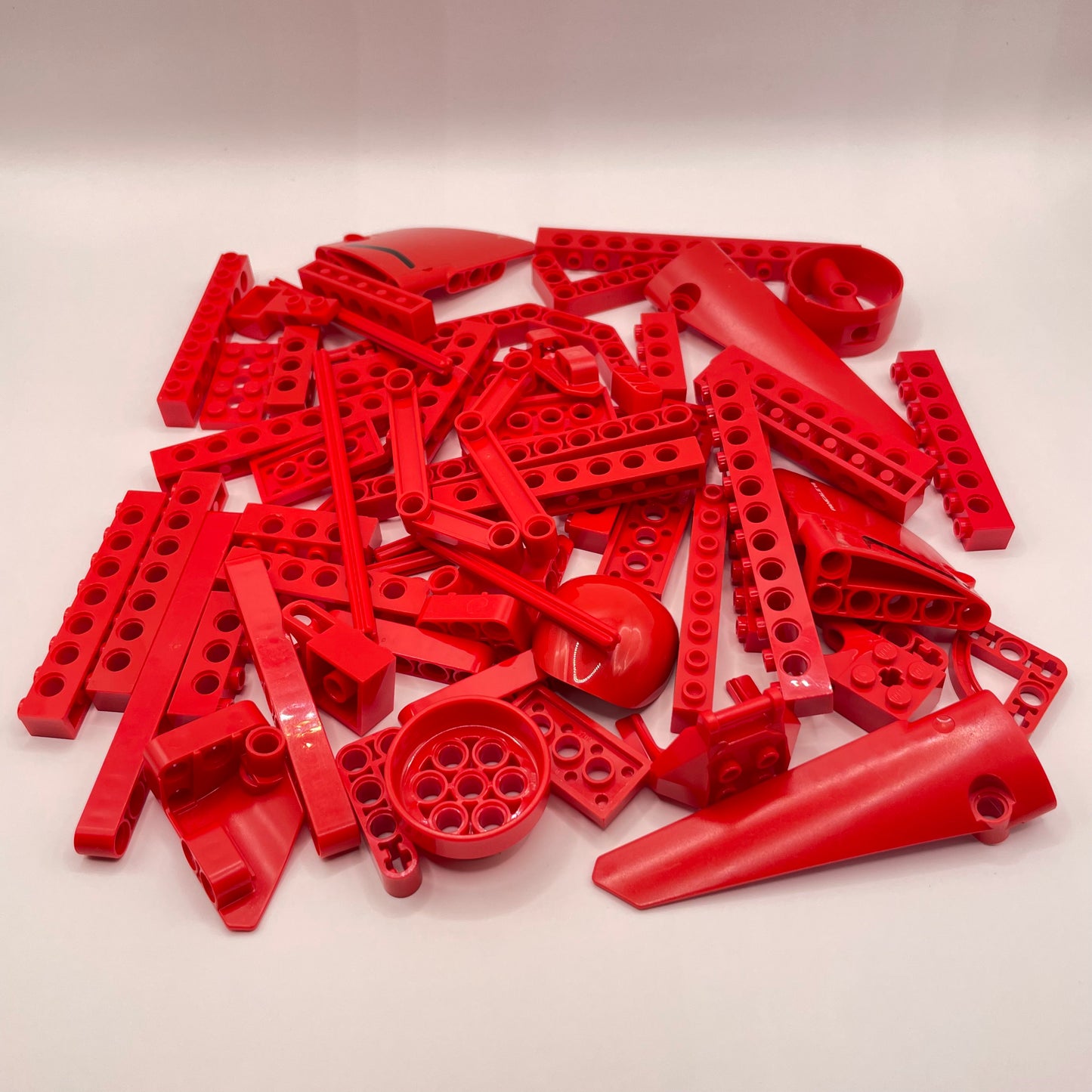 LEGO Large, Technic, Red, Approx. 130g