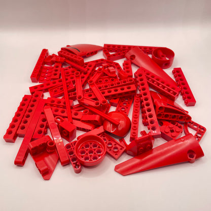 LEGO Large, Technic, Red, Approx. 130g