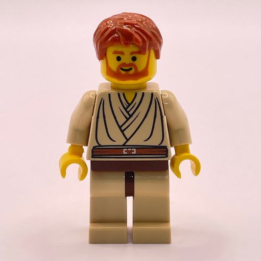 LEGO Obi-Won Kenobi (Young), Star Wars, Minifigure (sw0055a) incorrect hair