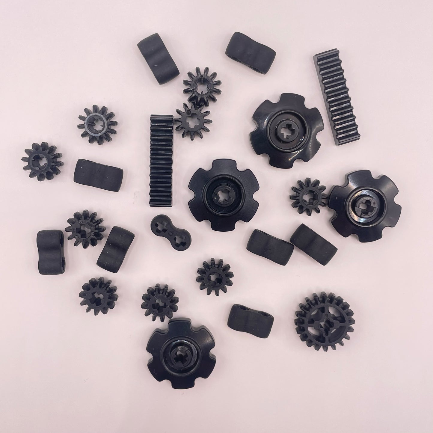 LEGO Technic Gear, Black, 25 pieces