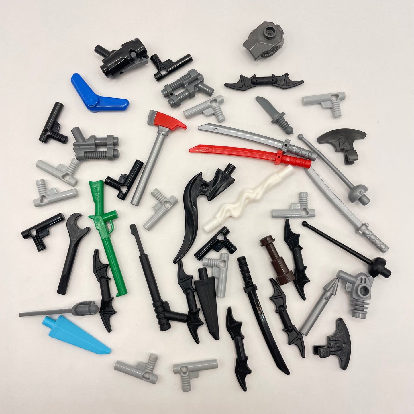 LEGO Minifigure Weapons, Approx. 40 pieces