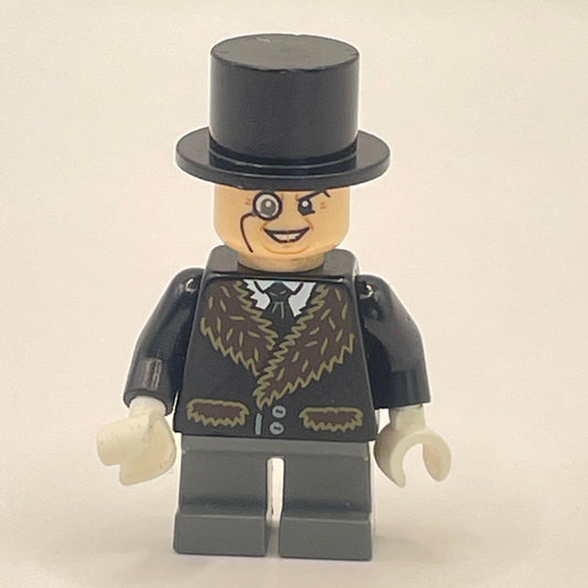 LEGO The Penguin, Fur Collar, Super Heroes, Minifigure (sh0096) Marked