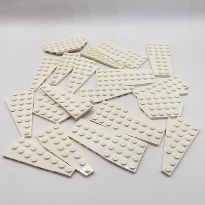 LEGO Wings, Medium, Plates, White, Approx. 55g