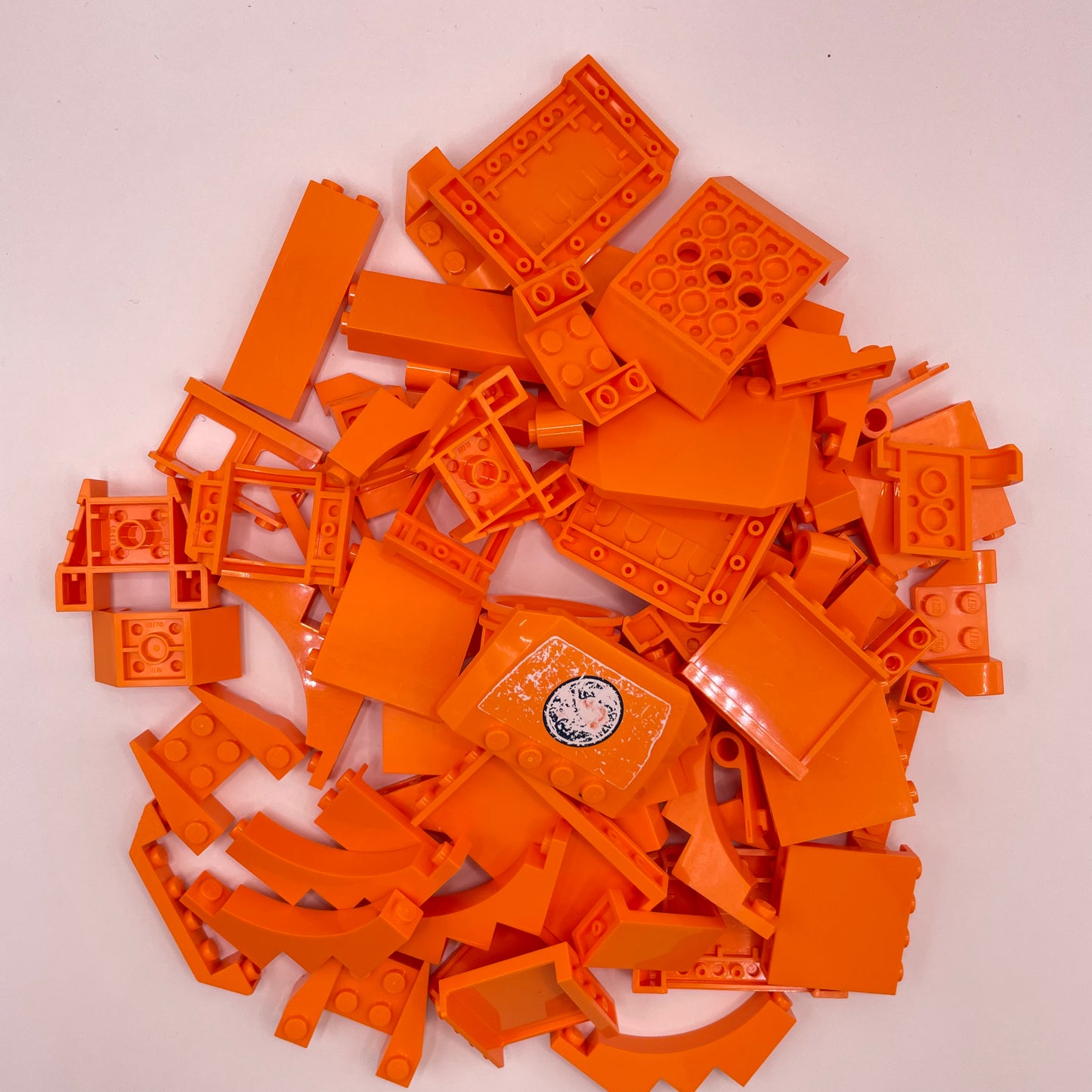 LEGO Building and Vehicle, Orange, Approx. 130g