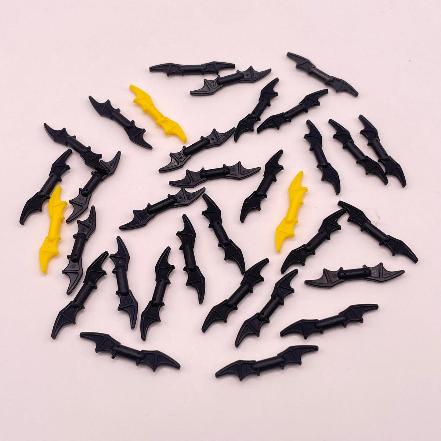 LEGO  Bat Wings, Black And Yellow, 30 Pieces