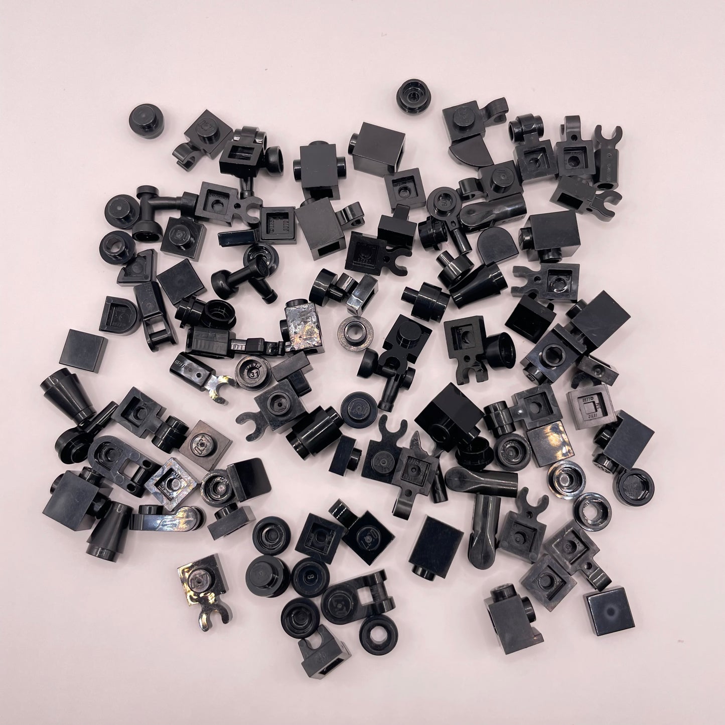 LEGO Greebling, Black, 100 pieces