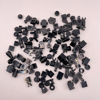 LEGO Greebling, Black, 100 pieces