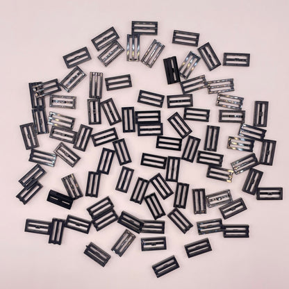 LEGO  Tiles, Grills, Black, Approx. 18g