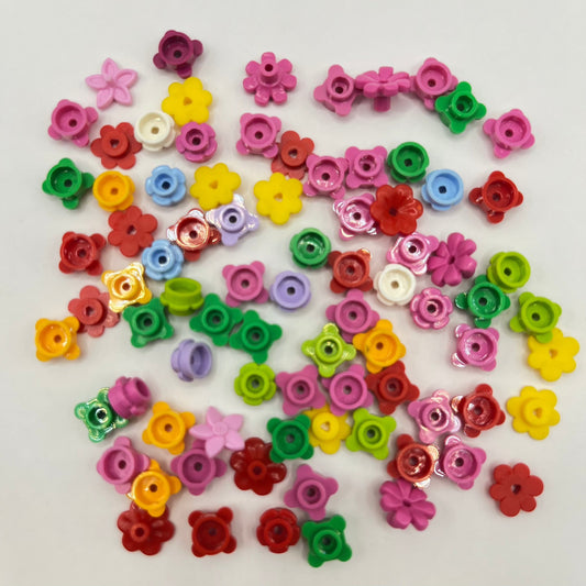 LEGO Flowers Unusual Shapes, Mixed Colours, 80 Pieces